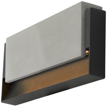 Ansell Lighting AGALIA MAXI CONC  Galia Maxi 8W CCT Selectable Concrete LED Wall Light Discount