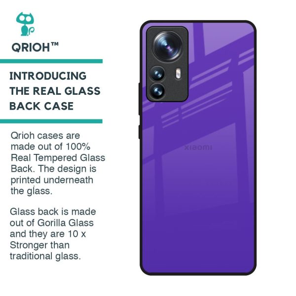 Amethyst Purple Glass Case for Mi 12 Pro 5G Cheap