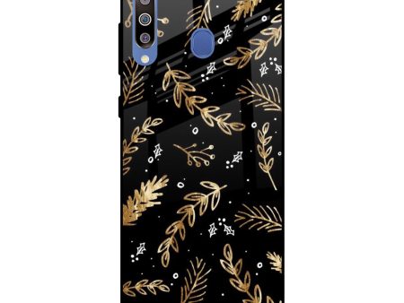 Autumn Leaves Glass case for Samsung Galaxy M40 For Discount