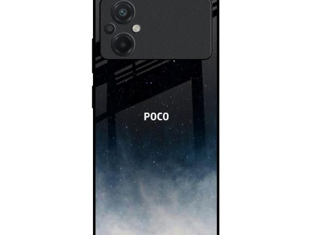 Aesthetic Sky Glass Case for Poco M5 Fashion