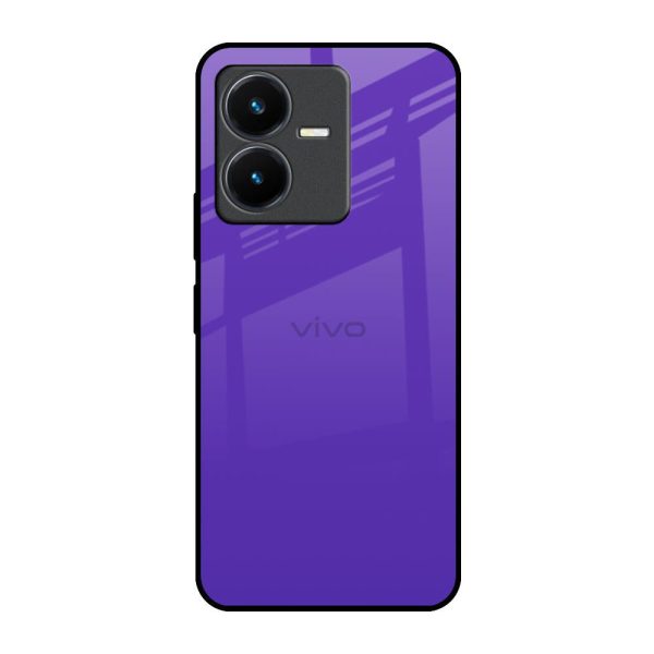 Amethyst Purple Glass Case for Vivo Y22 Online