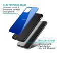 Egyptian Blue Glass Case for Samsung Galaxy F42 5G For Sale