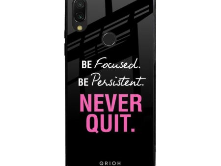 Be Focused Glass case for Xiaomi Redmi Note 7S Online now