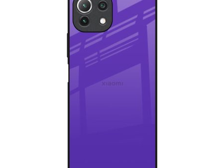 Amethyst Purple Glass Case for Mi 11 Lite Online now