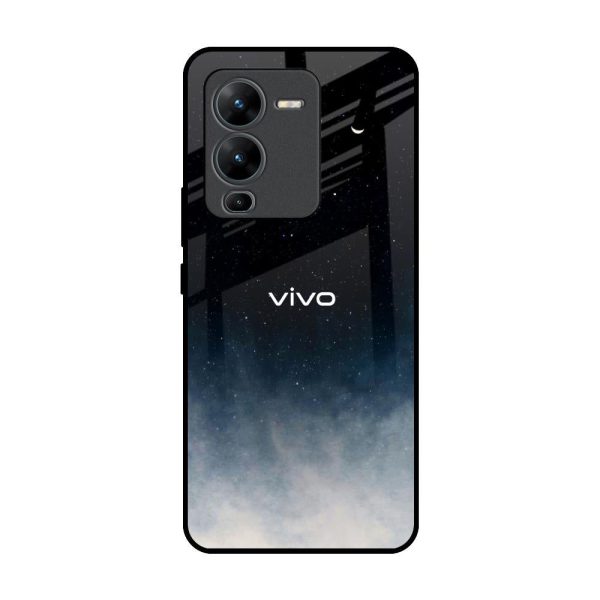 Aesthetic Sky Glass Case for Vivo V25 Pro Fashion