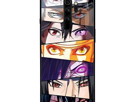 Anime Eyes Glass Case for Xiaomi Redmi Note 8 Pro Online Sale