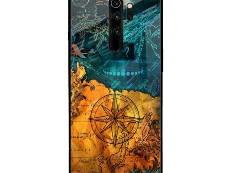 Architecture Map Glass Case for Xiaomi Redmi Note 8 Pro Fashion