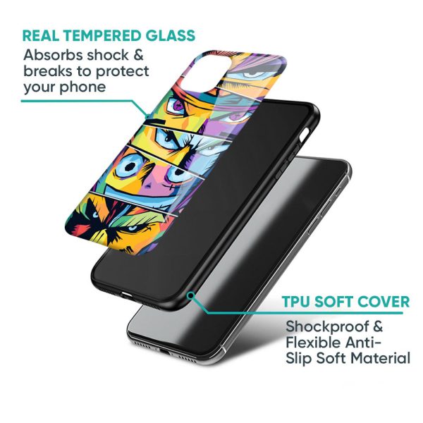 Anime Legends Glass Case for Samsung Galaxy M40 For Discount