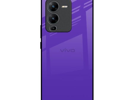 Amethyst Purple Glass Case for Vivo V25 Pro Online Sale