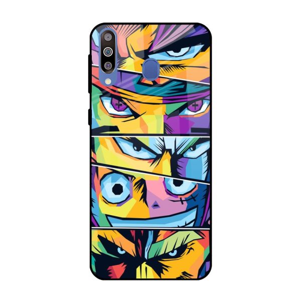 Anime Legends Glass Case for Samsung Galaxy M40 For Discount