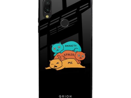 Anxiety Stress Glass Case for Xiaomi Redmi Note 7S Cheap