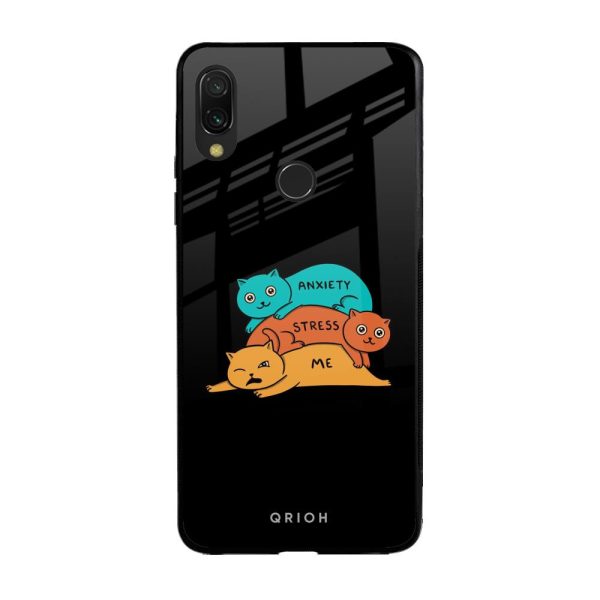 Anxiety Stress Glass Case for Xiaomi Redmi Note 7S Cheap