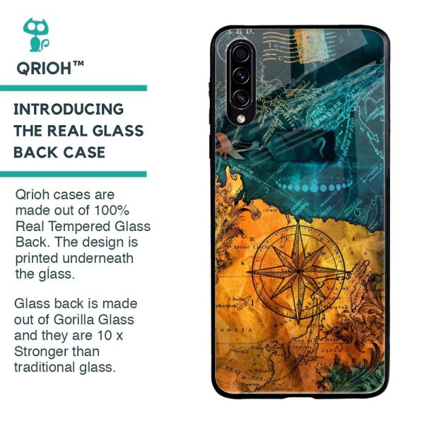 Architecture Map Glass Case for Samsung Galaxy A50s Supply