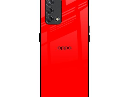 Blood Red Glass Case for Oppo F19s Sale