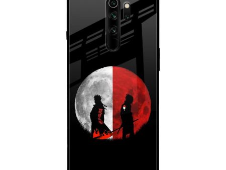 Anime Red Moon Glass Case for Xiaomi Redmi Note 8 Pro Fashion