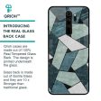 Abstact Tiles Glass Case for Xiaomi Redmi Note 8 Pro For Cheap