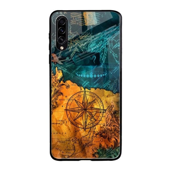 Architecture Map Glass Case for Samsung Galaxy A50s Supply