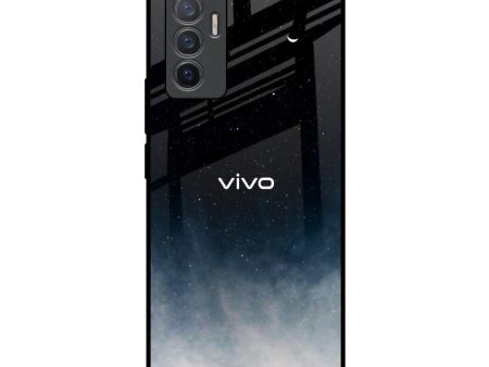 Aesthetic Sky Glass Case for Vivo V23e 5G Online now