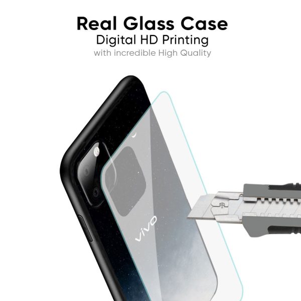 Aesthetic Sky Glass Case for Vivo Y22 Hot on Sale