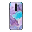 Alcohol ink Marble Glass Case for Xiaomi Redmi Note 8 Pro on Sale