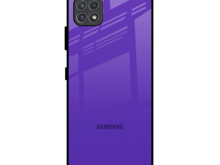 Amethyst Purple Glass Case for Samsung Galaxy F42 5G For Sale