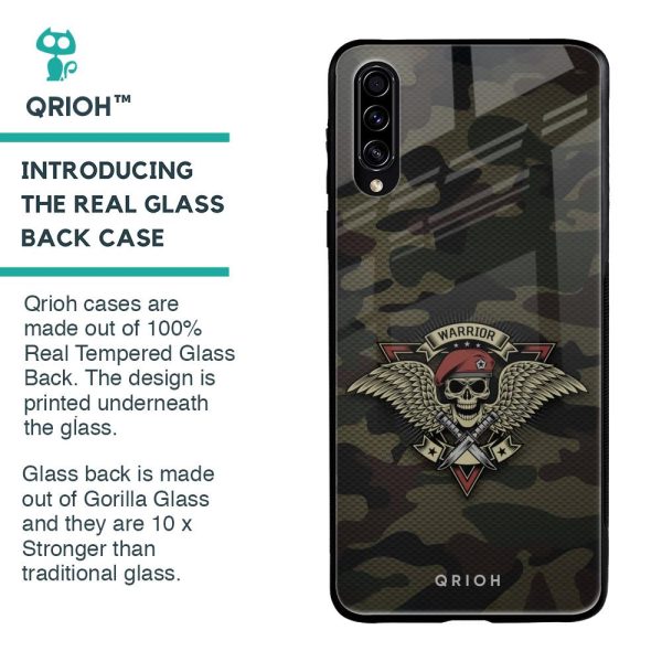 Army Warrior Glass Case for Samsung Galaxy A50s Supply