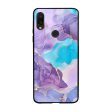 Alcohol ink Marble Glass Case for Xiaomi Redmi Note 7S Fashion