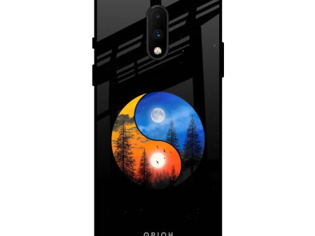 Yin Yang Balance Glass Case for OnePlus 7 Discount