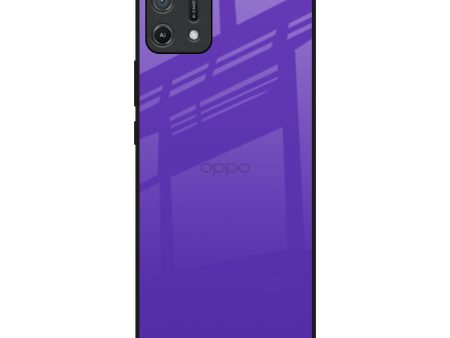 Amethyst Purple Glass Case for Oppo A16K Fashion