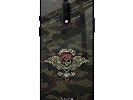 Army Warrior Glass Case for OnePlus 7 For Discount