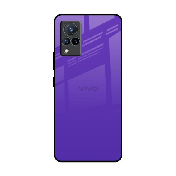 Amethyst Purple Glass Case for Vivo V21 Sale