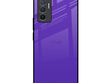 Amethyst Purple Glass Case for Vivo V23e 5G Online