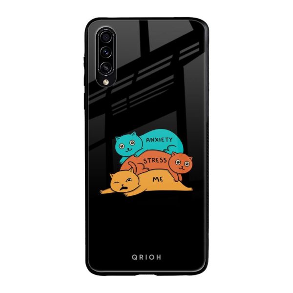 Anxiety Stress Glass Case for Samsung Galaxy A50s Discount