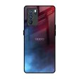 Smokey Watercolor Glass Case for Oppo Reno6 on Sale