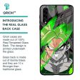 Anime Green Splash Glass Case for Samsung Galaxy A50s Cheap