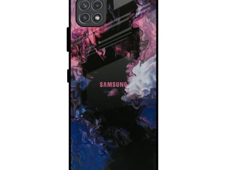 Smudge Brush Glass case for Samsung Galaxy F42 5G Online