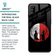 Anime Red Moon Glass Case for Samsung Galaxy M30s Fashion