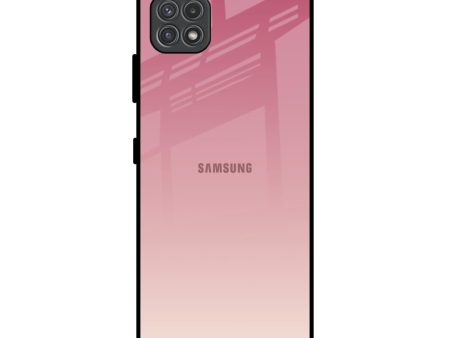 Blooming Pink Glass Case for Samsung Galaxy F42 5G Online Sale