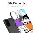 Anime Sketch Glass Case for Xiaomi Redmi Note 8 Pro Supply