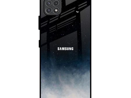 Aesthetic Sky Glass Case for Samsung Galaxy A22 5G Cheap