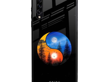 Yin Yang Balance Glass Case for Samsung Galaxy A50s Supply