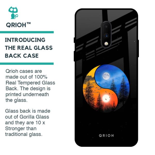 Yin Yang Balance Glass Case for OnePlus 7 Discount