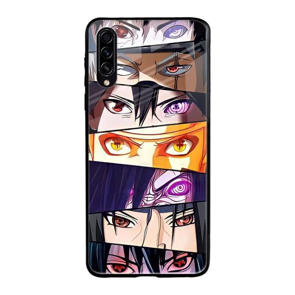 Anime Eyes Glass Case for Samsung Galaxy A50s Sale