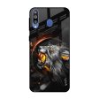 Aggressive Lion Glass Case for Samsung Galaxy M40 Online Sale