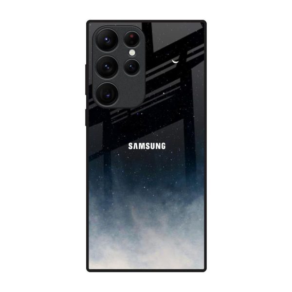 Aesthetic Sky Glass Case for Samsung Galaxy S22 Ultra 5G For Cheap