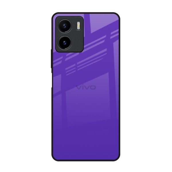 Amethyst Purple Glass Case for Vivo Y15s Online Sale