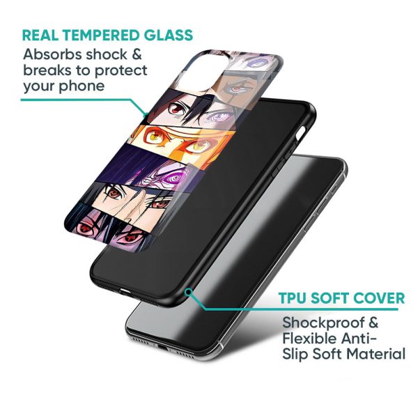 Anime Eyes Glass Case for Xiaomi Redmi Note 8 Pro Online Sale