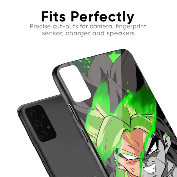 Anime Green Splash Glass Case for Xiaomi Redmi Note 8 Pro For Sale