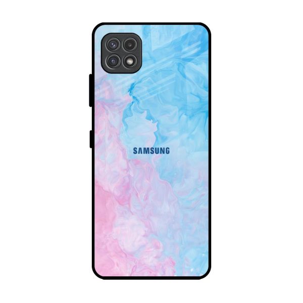 Mixed Watercolor Glass Case for Samsung Galaxy F42 5G For Discount