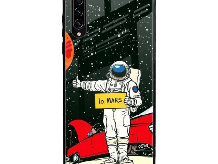 Astronaut on Mars Glass Case for Samsung Galaxy A50s Online Sale